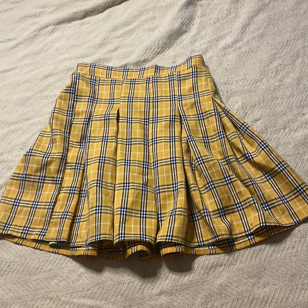 Plaid skirt